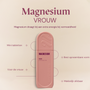 Herbolist Magnesium vrouw