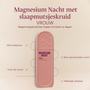 Herbolist Magnesium Nacht vrouw
