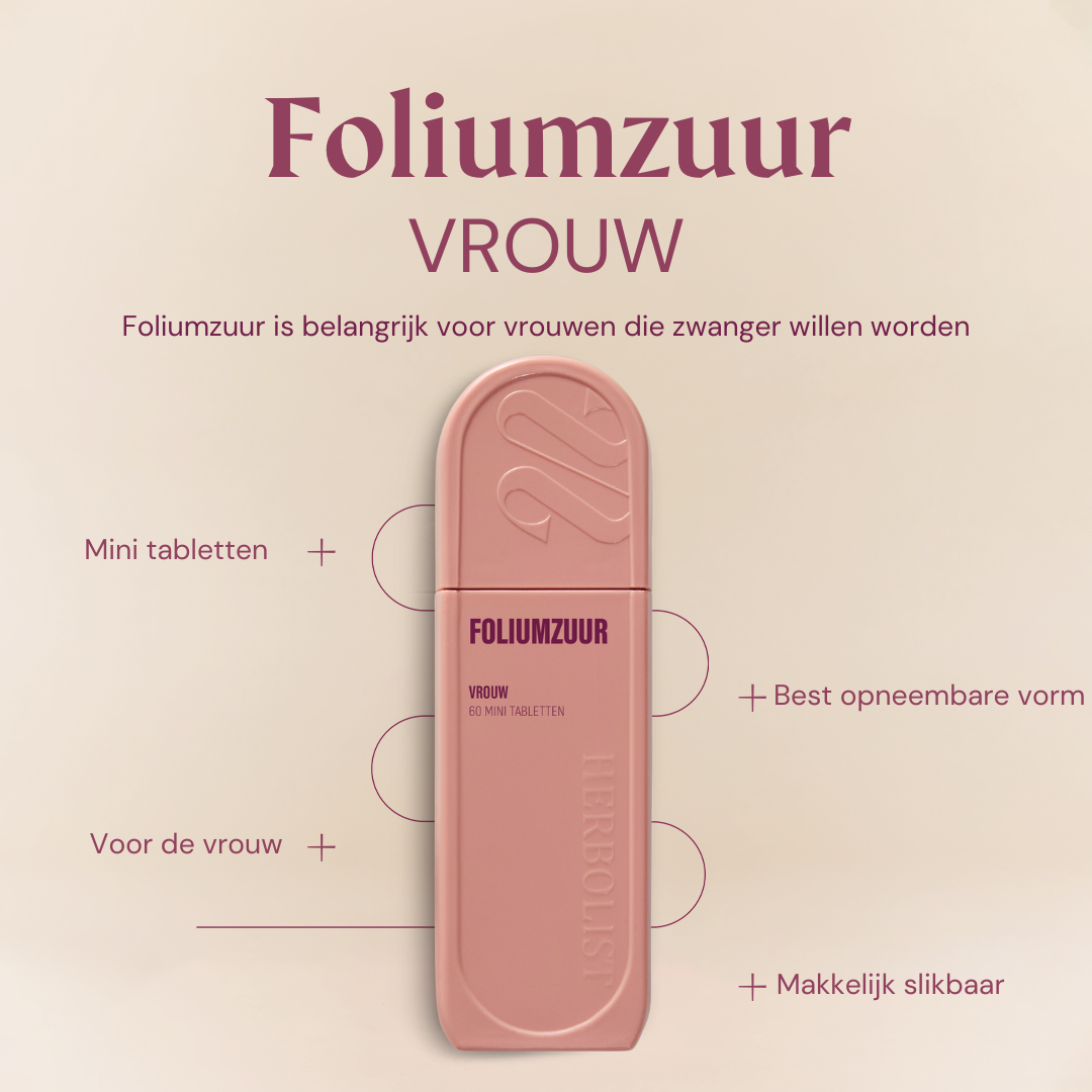 Herbolist Foliumzuur vrouw