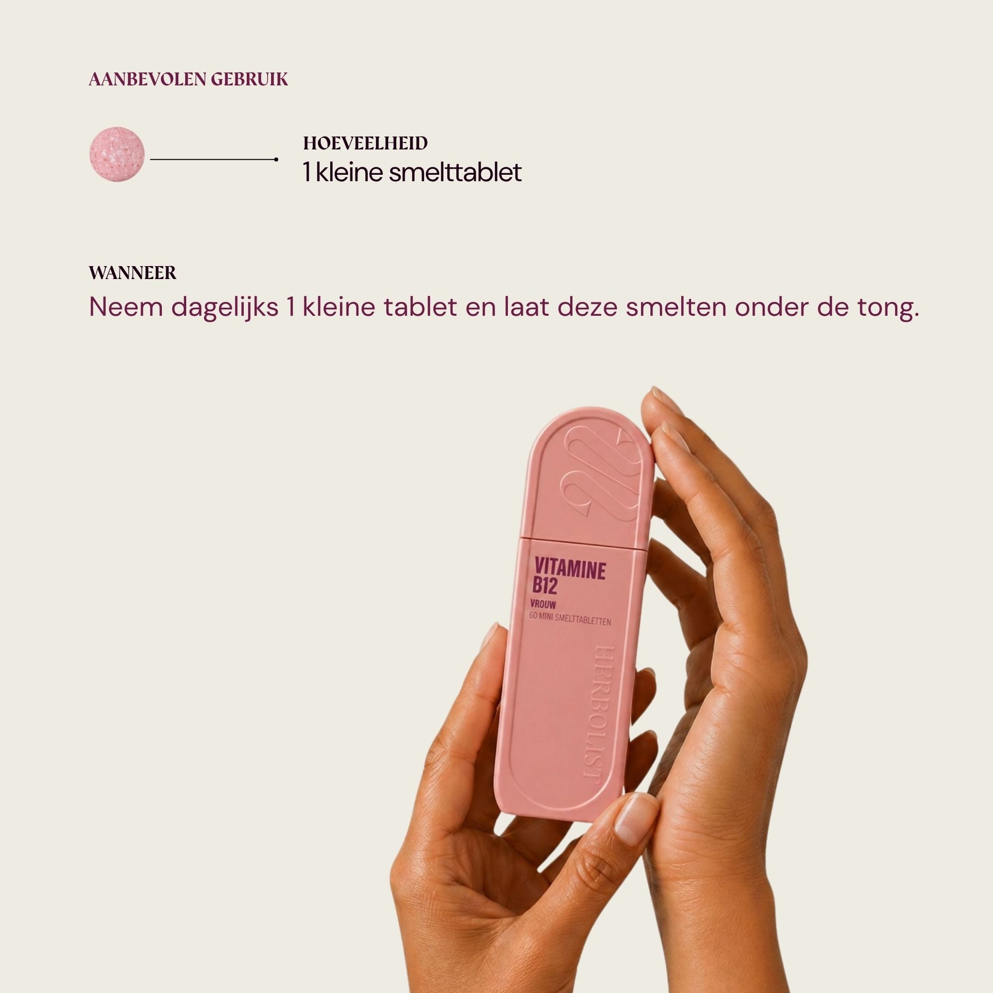 Herbolist Vitamin B12 Women