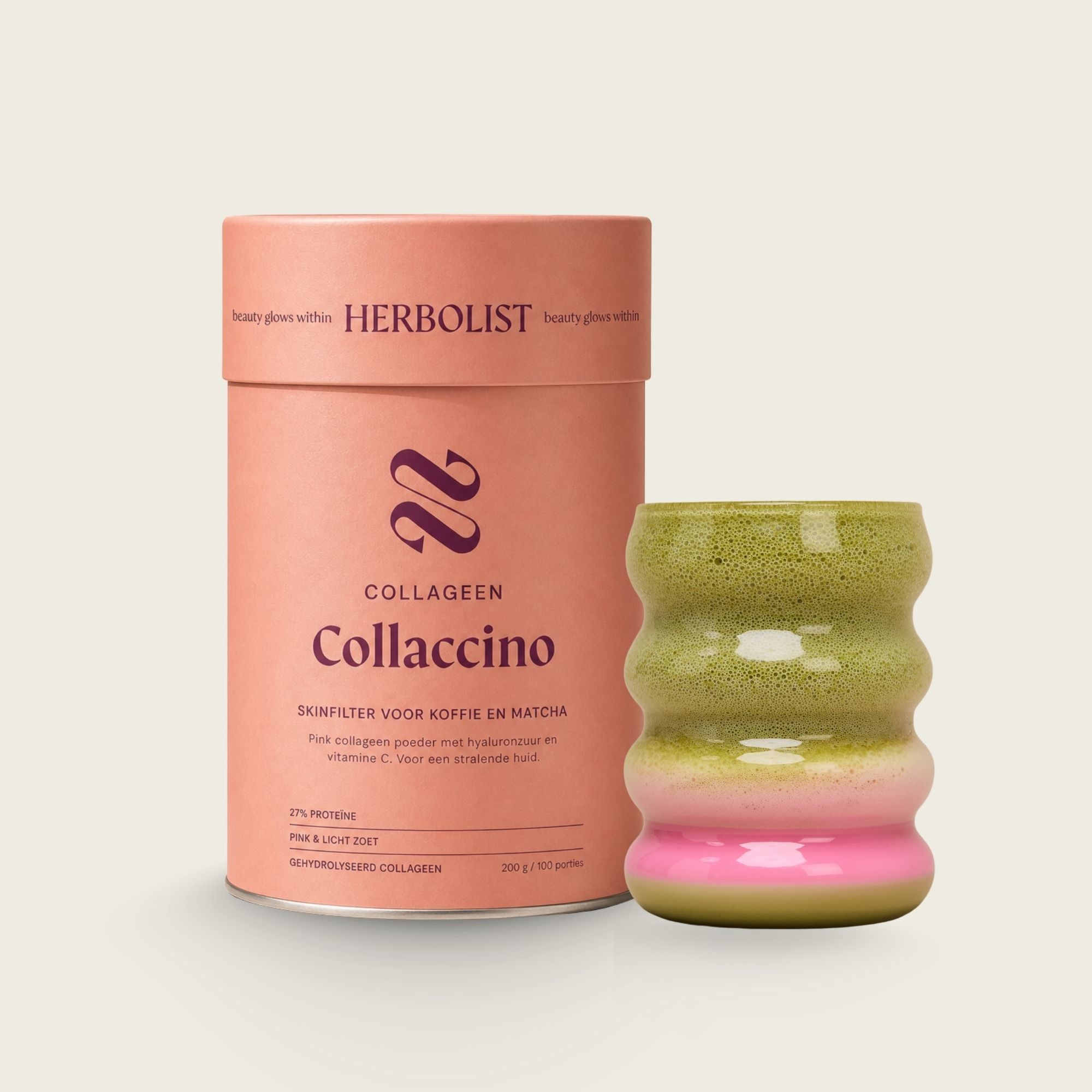 Herbolist Collaccino (Pink Matcha)