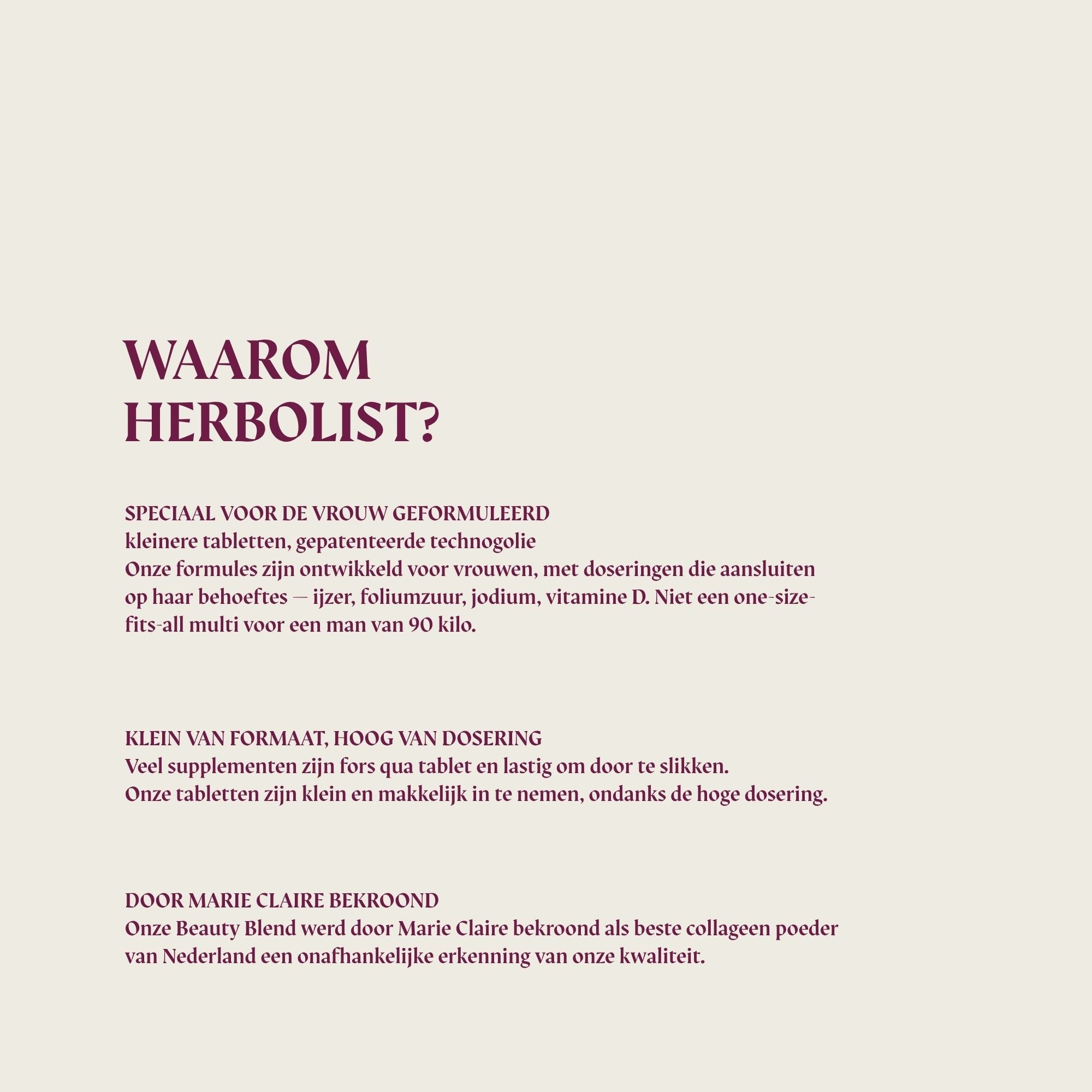 Herbolist Sleep women